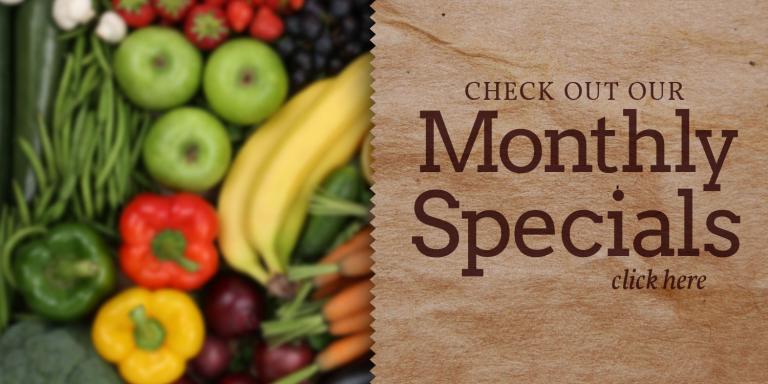 Natural Foods General Store Monthly Specials